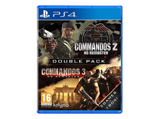 Commandos 2 & 3: HD Remaster - Double Pack  - PlayStation 4 - Français, Italien
