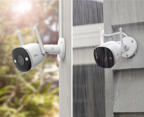 IMOU Caméra de sécurité Bullet 2 Pro 4MP Blanc (IPC-F46FEP-D-0280B-IMOU)