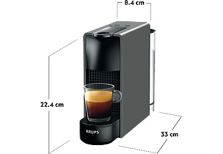 Wiens wagon dubbellaag KRUPS Nespresso XN110B Essenza Mini Grijs kopen? | MediaMarkt