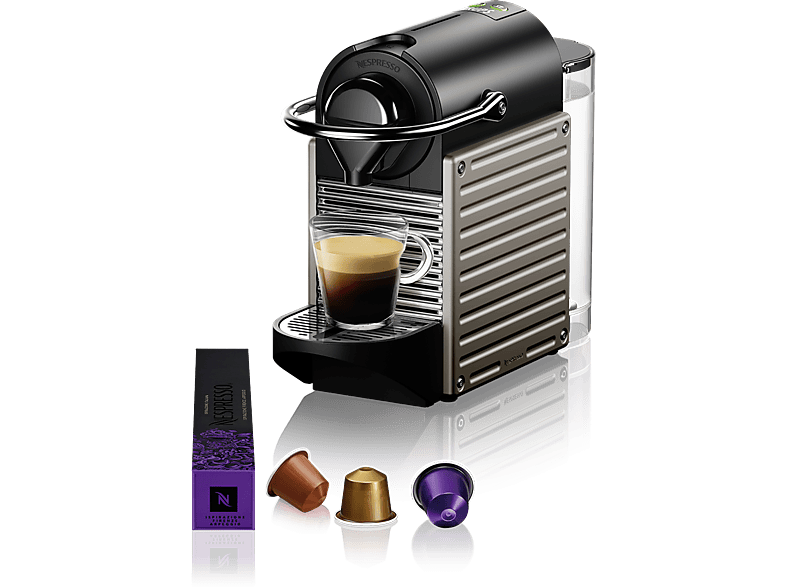 Geven chrysant Vlot KRUPS Nespresso Pixie XN304T Titanium kopen? | MediaMarkt