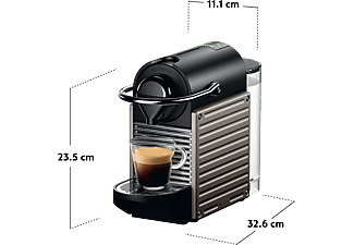 Geven chrysant Vlot KRUPS Nespresso Pixie XN304T Titanium kopen? | MediaMarkt