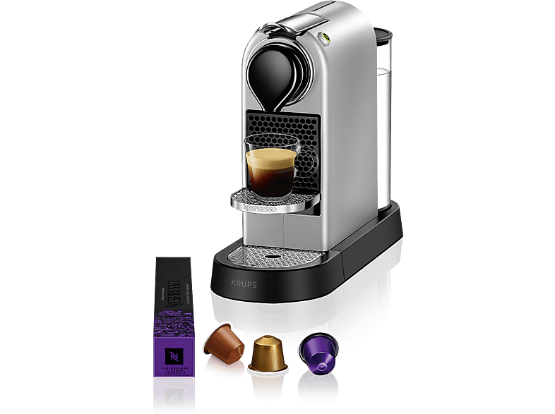Bedrijfsomschrijving Ervaren persoon Slechte factor KRUPS Nespresso CitiZ XN741B Zilver kopen? | MediaMarkt
