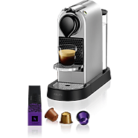 MediaMarkt KRUPS Nespresso CitiZ XN741B Zilver aanbieding