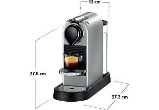 is genoeg Fondsen Blaze KRUPS Nespresso CitiZ XN741B Zilver kopen? | MediaMarkt