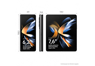 SAMSUNG Galaxy Z Fold 4 5G 512 GB Phantom Black Dual SIM