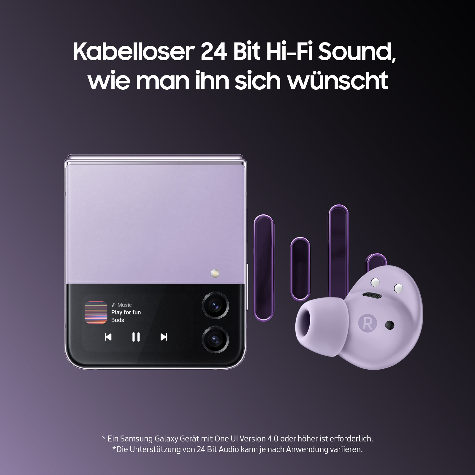 SAMSUNG SM-R510 Galaxy Buds2 Pro, In-ear Kopfhörer Bluetooth Graphite