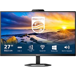 Monitor - Philips 27E1N5600HE, 27", WQHD, 4 ms, 50/60 Hz, HDMI, USB-C, DisplayPort 1.2