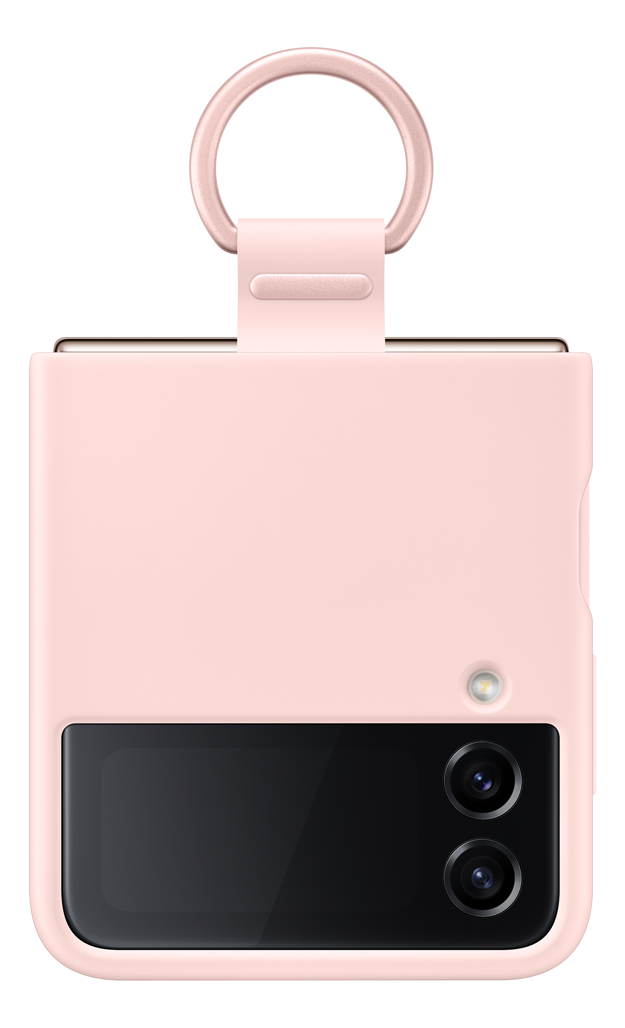 SAMSUNG Coque en silicone avec anneau - Housse de protection (Convient pour le modèle: Samsung Galaxy Z Flip4)