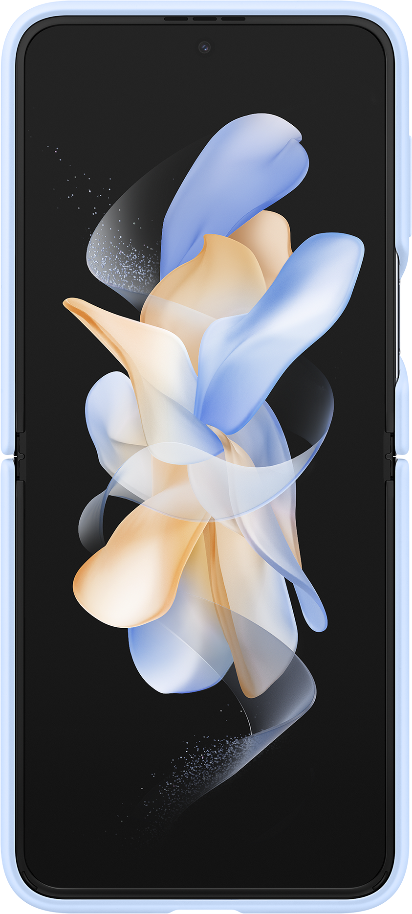 SAMSUNG Coque en silicone avec anneau - Housse de protection (Convient pour le modèle: Samsung Galaxy Z Flip4)