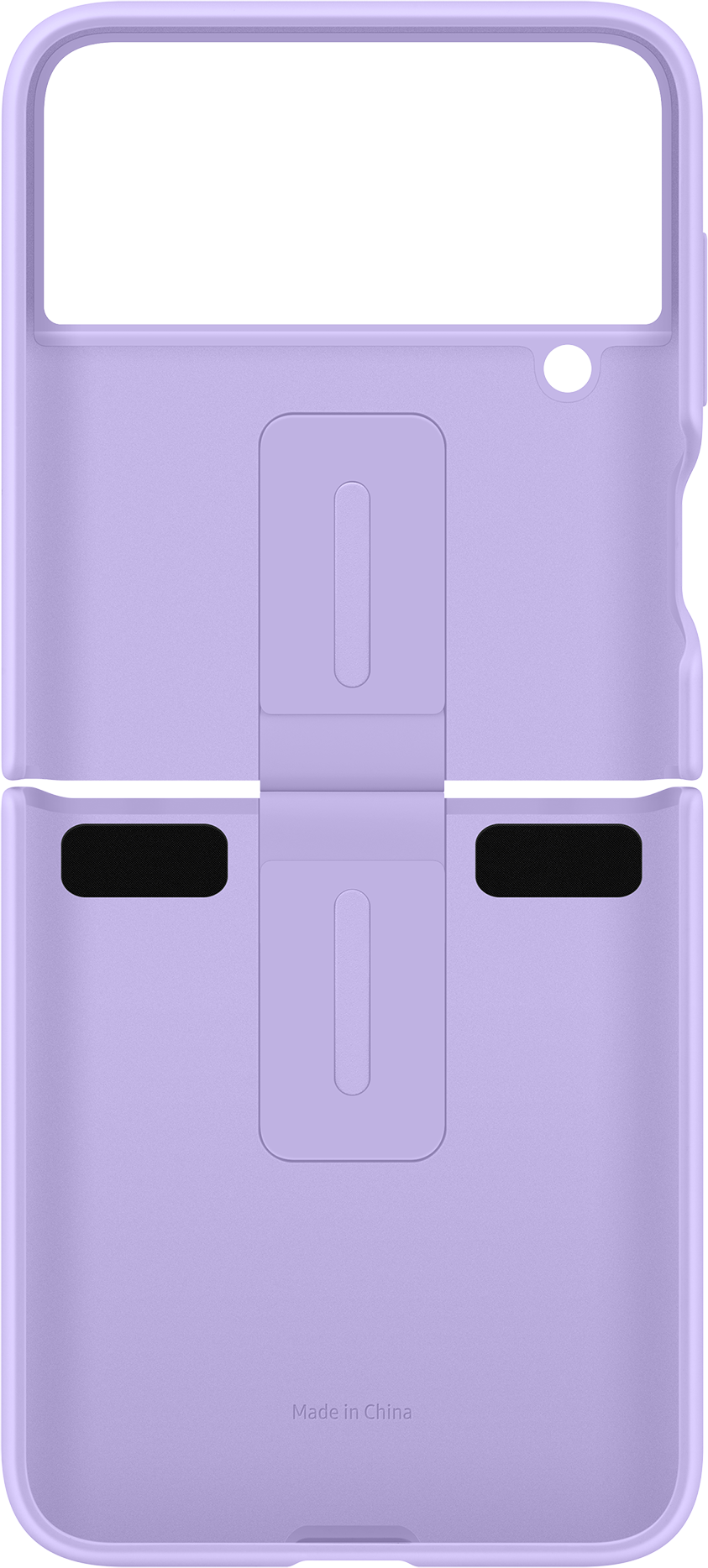 SAMSUNG Coque en silicone avec anneau - Housse de protection (Convient pour le modèle: Samsung Galaxy Z Flip4)