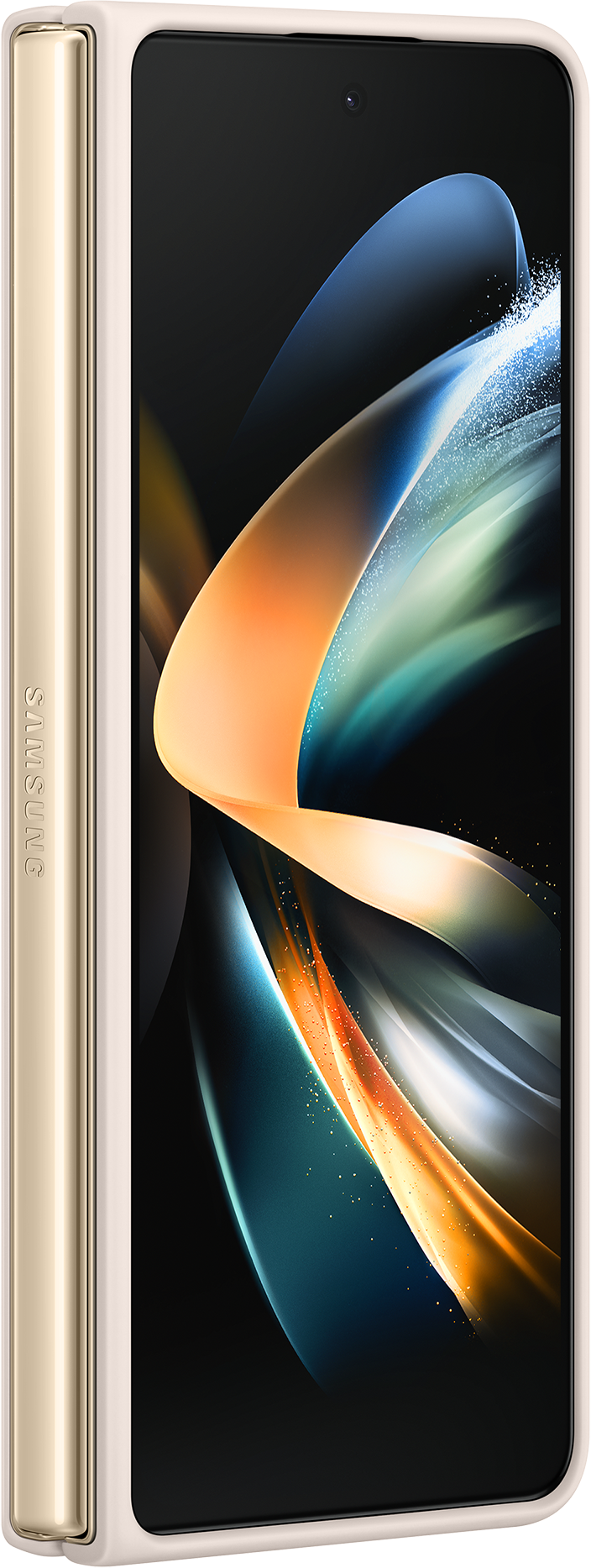 SAMSUNG Slim Standing Cover - Guscio di protezione (Adatto per modello: Samsung Galaxy Z Fold4)