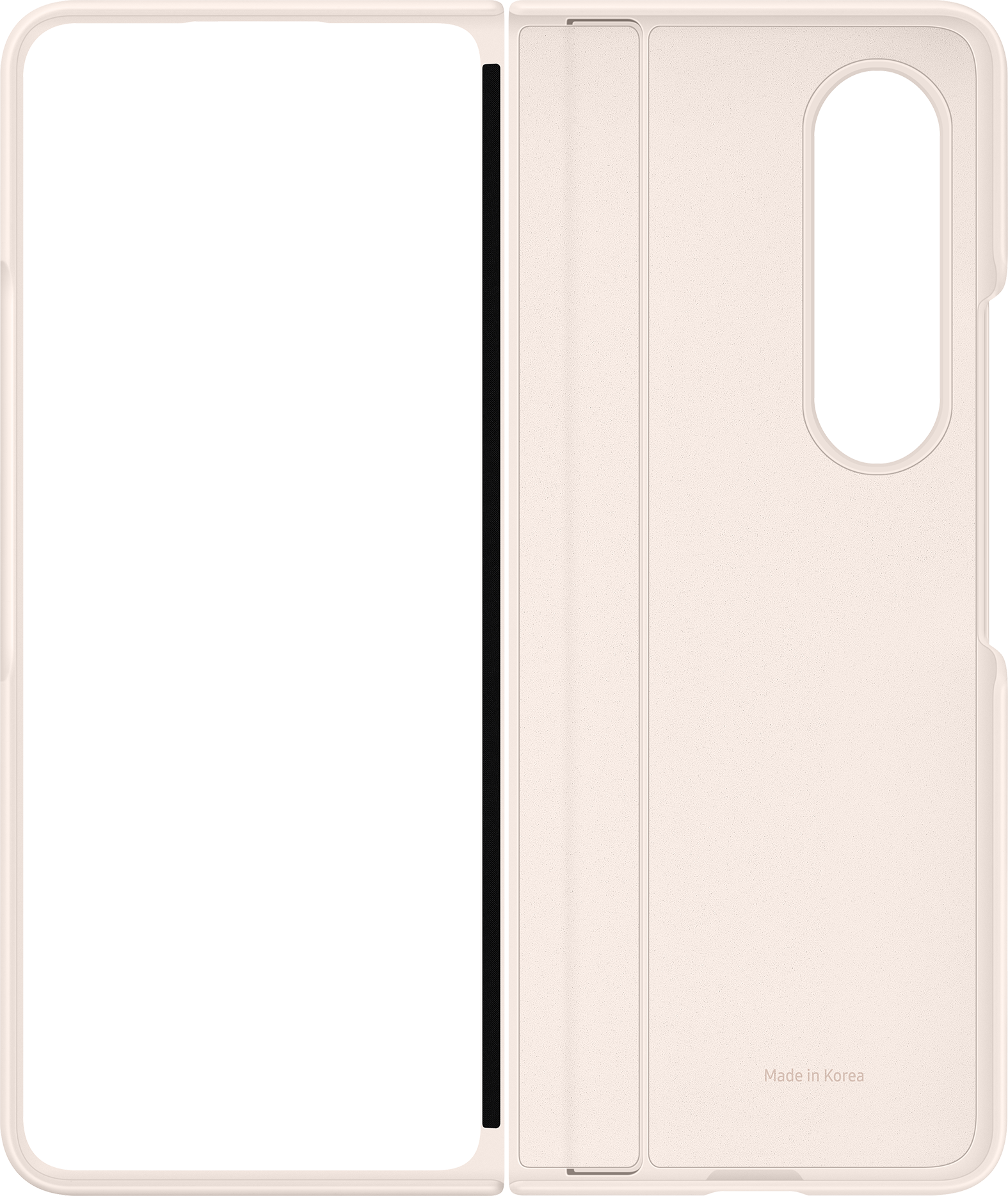 SAMSUNG Slim Standing Cover - Guscio di protezione (Adatto per modello: Samsung Galaxy Z Fold4)
