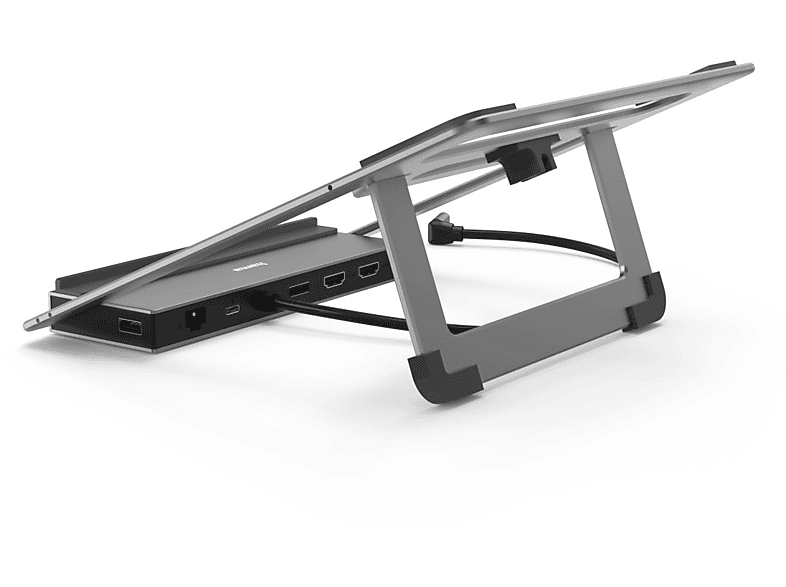 Thumbnail - HAMA USB-C-Docking-Station Connect2Office Stand Notebook-Halterung, Anthrazit