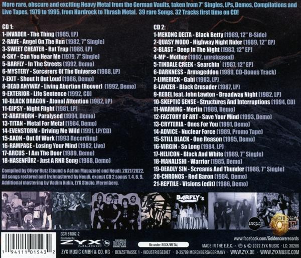 VARIOUS - Sound And Action-Rare German Metal Vol.2  - (CD)