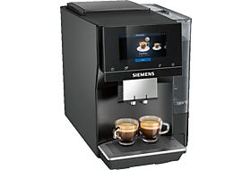 S PLUS Edelstahl/Schwarz TE 700 MediaMarkt 657503 | EQ.6 Kaffeevollautomat SIEMENS DE
