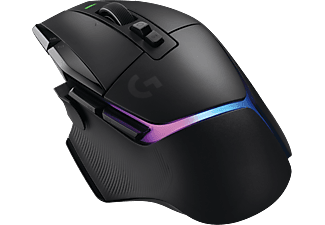 LOGITECH G502 X PLUS LIGHTSPEED Trådlös Gamingmus Med LIGHTFORCE hybridbrytere, LIGHTSYNC RGB, HERO 25K gaming-sensor - Svart