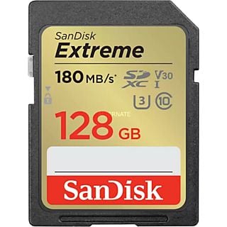 SANDISK Extreme 128 GB SDXC, Speicherkarte