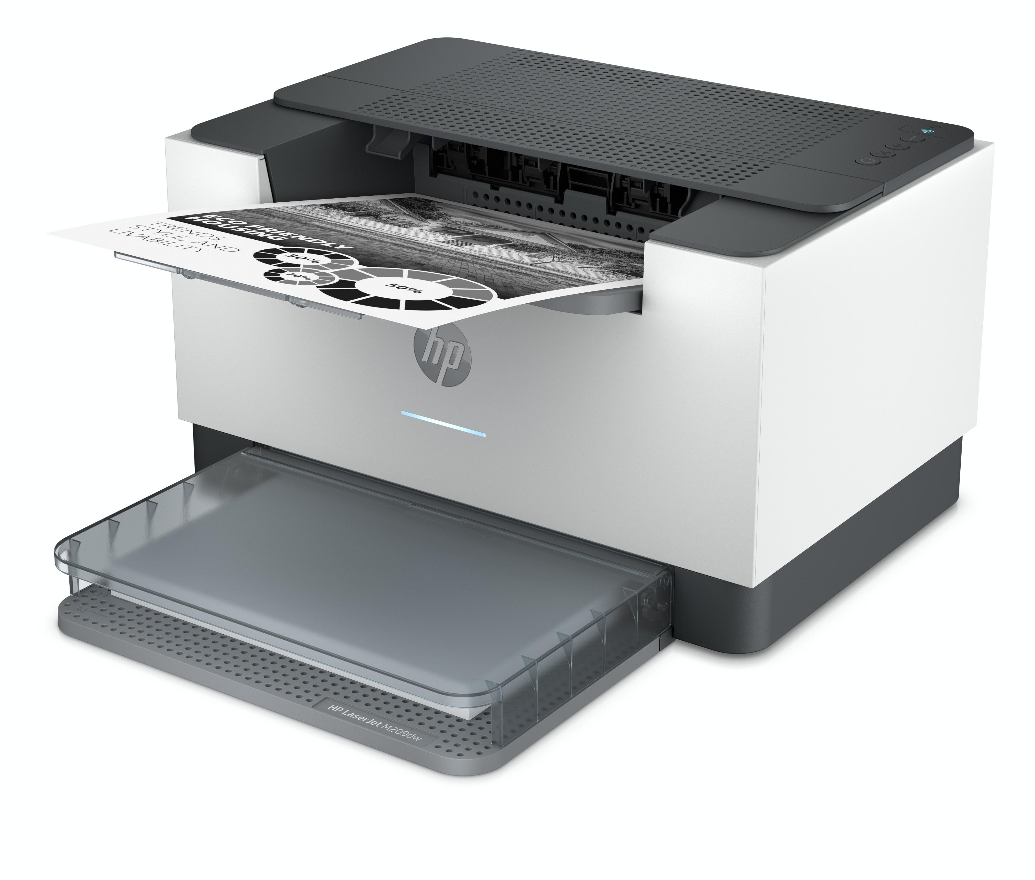 Laserdrucker LaserJet WLAN Ink) Netzwerkfähig HP (Instant Laser M209dwe
