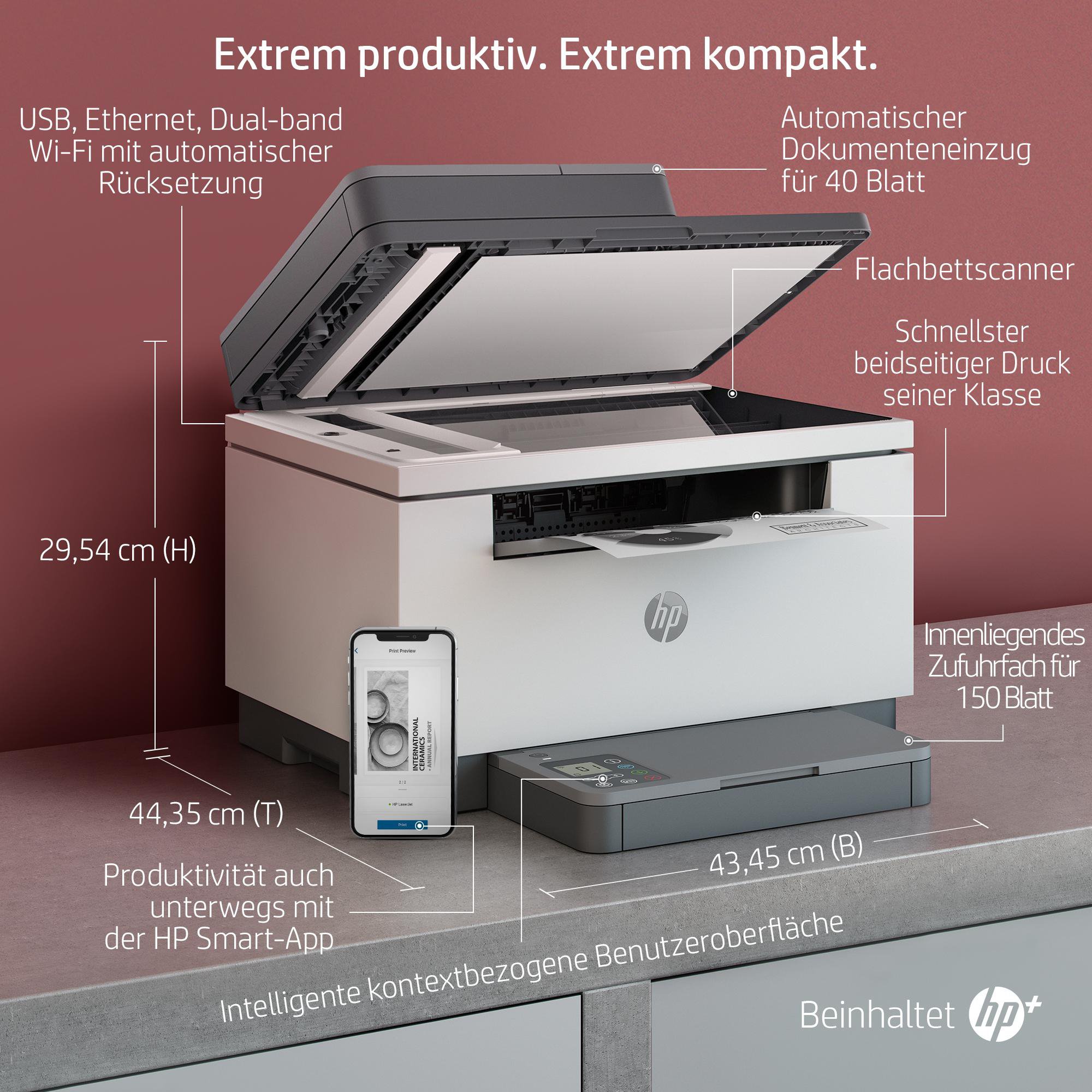HP Laserjet M234sdwe (Instant Ink) Drucker