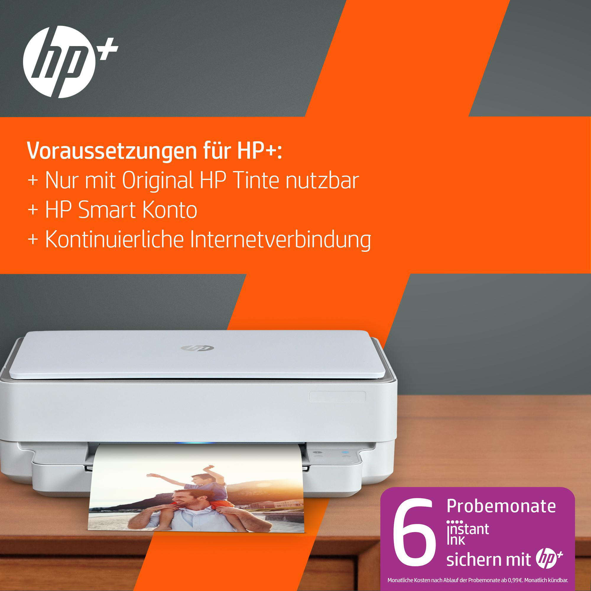 HP ENVY 6020e (Instant Ink) Multifunktionsdrucker