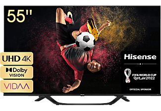 HISENSE 55A63H LED TV (Flat, 55 Zoll / 139 cm, UHD 4K, SMART TV, VIDAA U5)