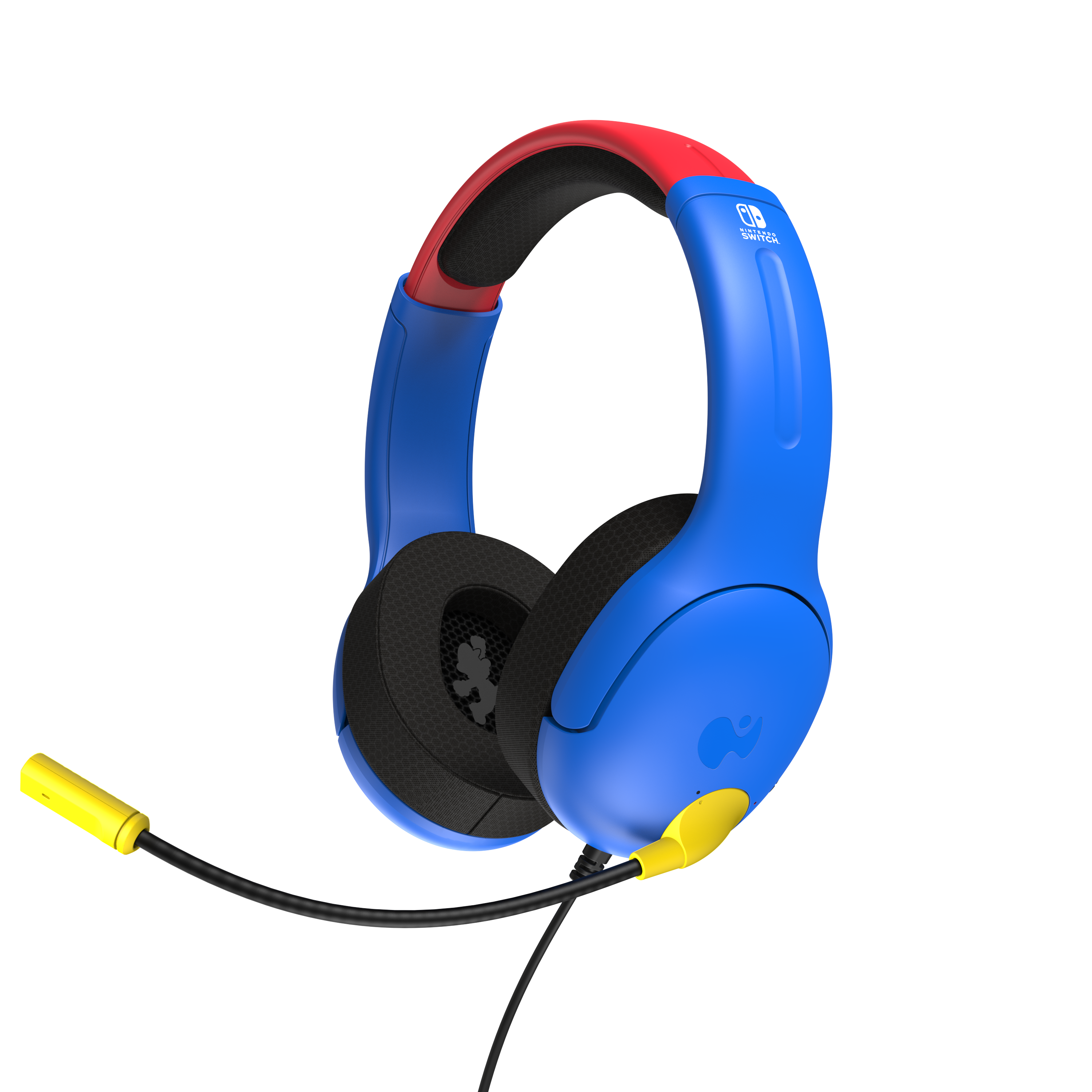 Headset: On-ear LLC Headset Gaming PDP AIRLITE Mehrfarbig Kabelgebundenes Dash, Mario