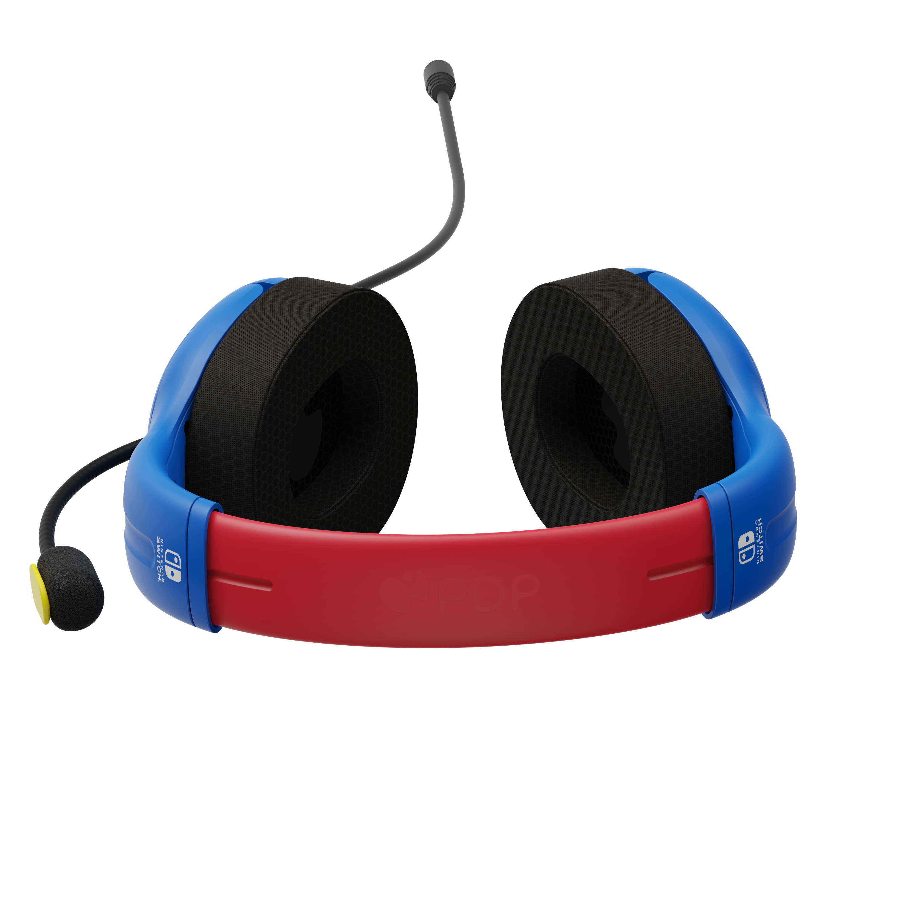 PDP LLC AIRLITE Kabelgebundenes Headset: Gaming Dash, Headset Mario On-ear Mehrfarbig