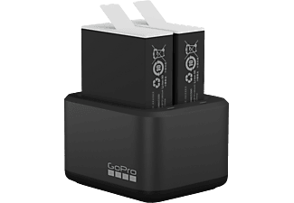 GOPRO ADDBD-211-EU - Caricabatterie doppio + batterie Enduro (Nero)