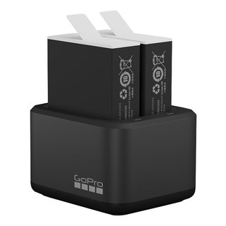 GOPRO ADDBD-211-EU - Dual Battery Charger + Enduro Batteries (Schwarz)