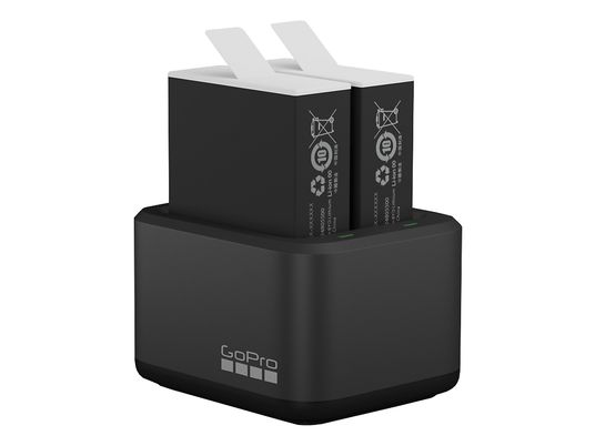 GOPRO ADDBD-211-EU - Dual Battery Charger + Enduro Batteries (Noir)