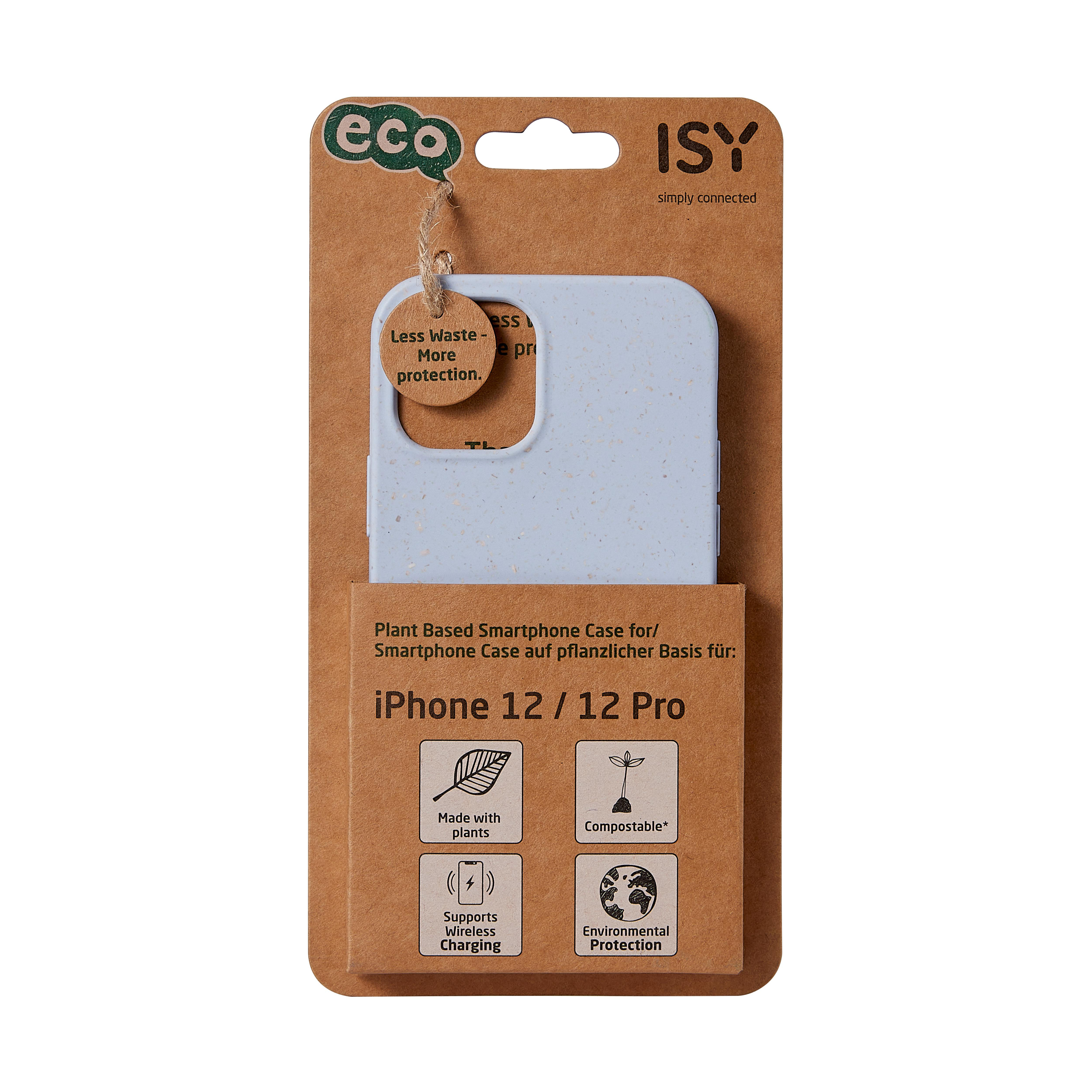 ISY ISC-6001, BioCase, Backcover, Blau 12 Apple, / iPhone Pro, 12