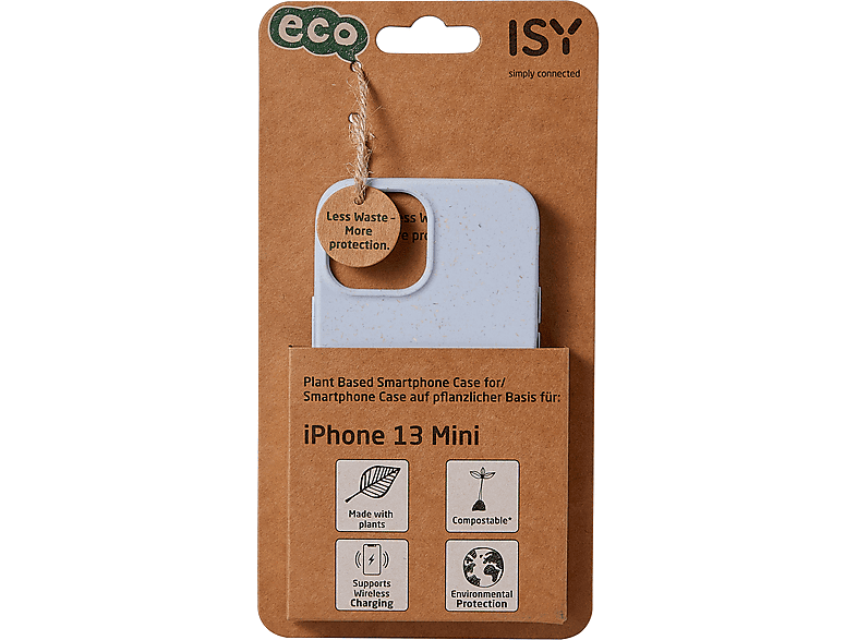 ISY ISC-6002, BioCase, Backcover, Apple, 13 Blau Mini, iPhone