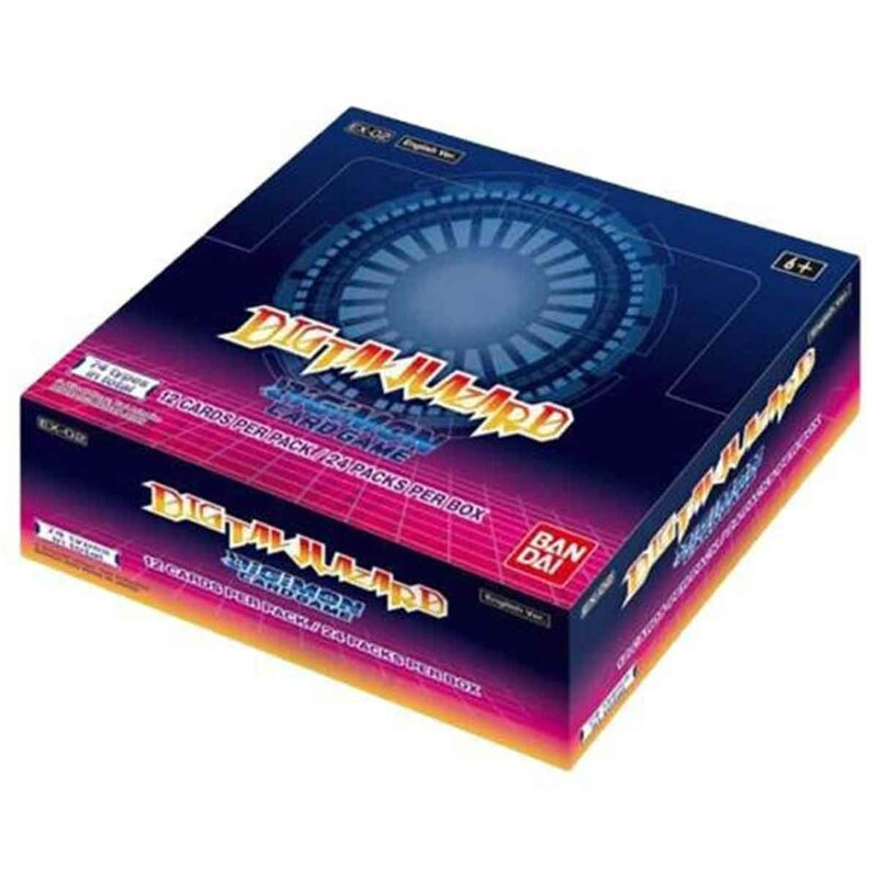 (EX-02) Sammelkartenspiel BOOSTER BANDAI DIGIMON TCG - HAZARD DIGITAL