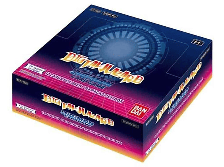 (EX-02) Sammelkartenspiel BOOSTER BANDAI DIGIMON TCG - HAZARD DIGITAL