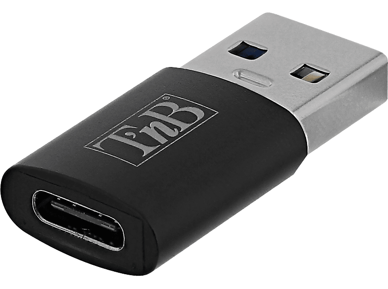 TNB ADAUSBTC - USB-Adapter (Schwarz)