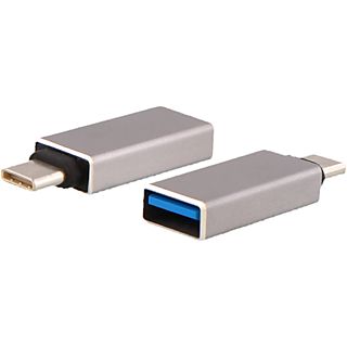TNB ADATCSG - USB-C auf USB-A Adapter (Grau)