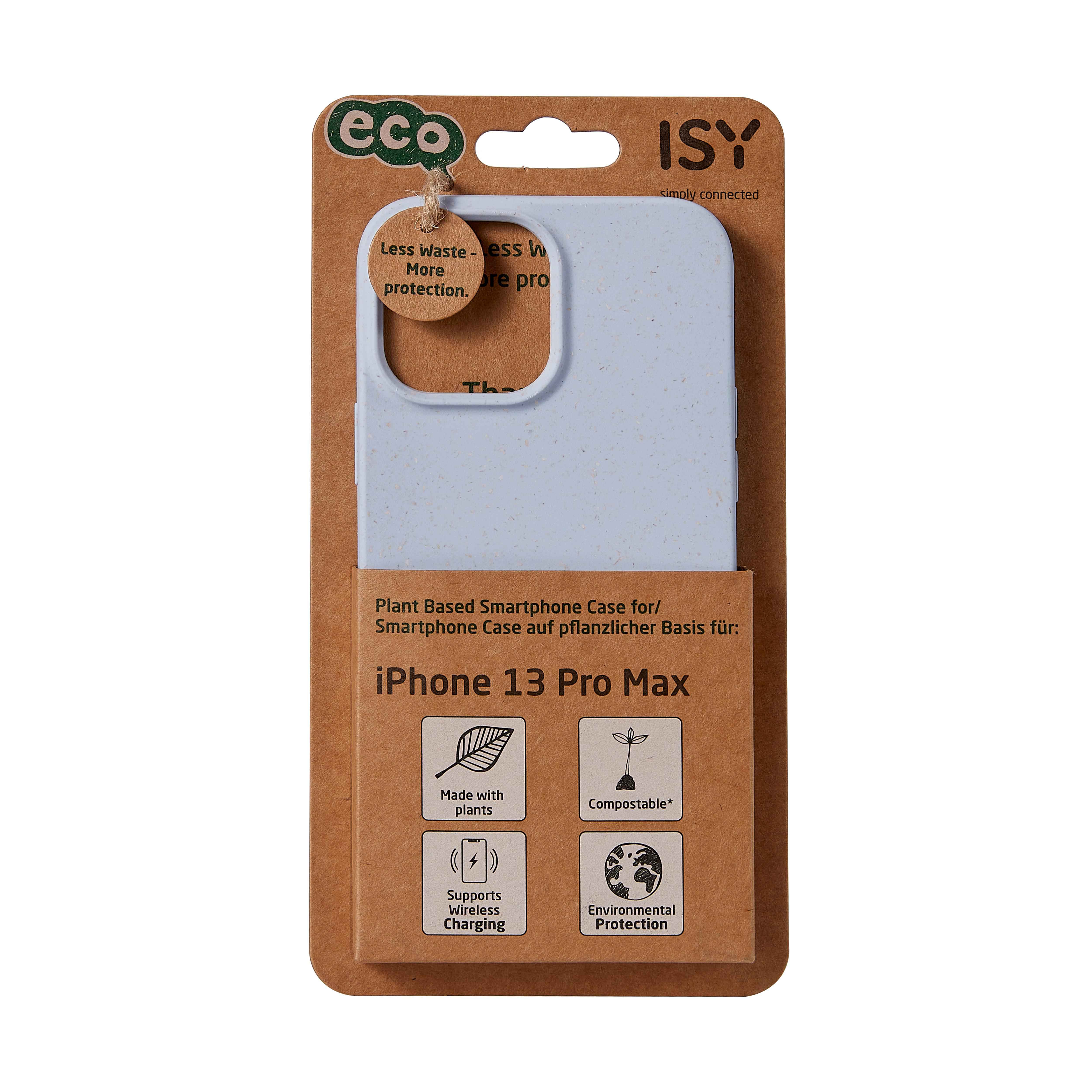 ISY ISC-6005, BioCase, Pro Apple, Max, Blau iPhone 13 Backcover