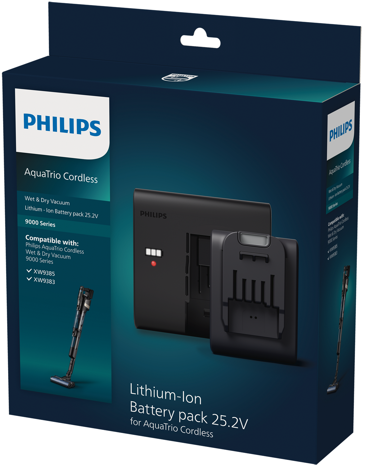 Philips Xv1797-01 Aquatrio Cordless Batterij