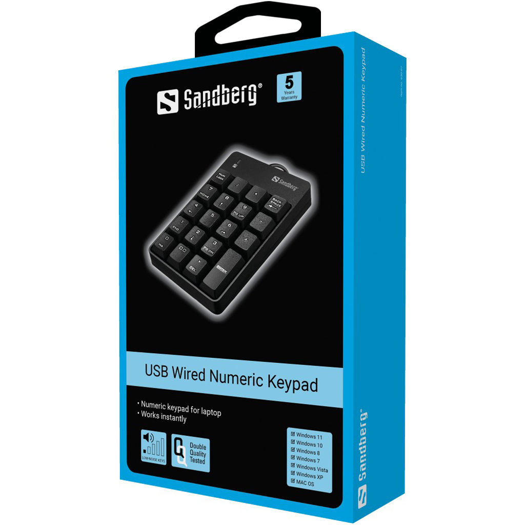 SANDBERG USB Numeriek Toetsenbord (630-07)