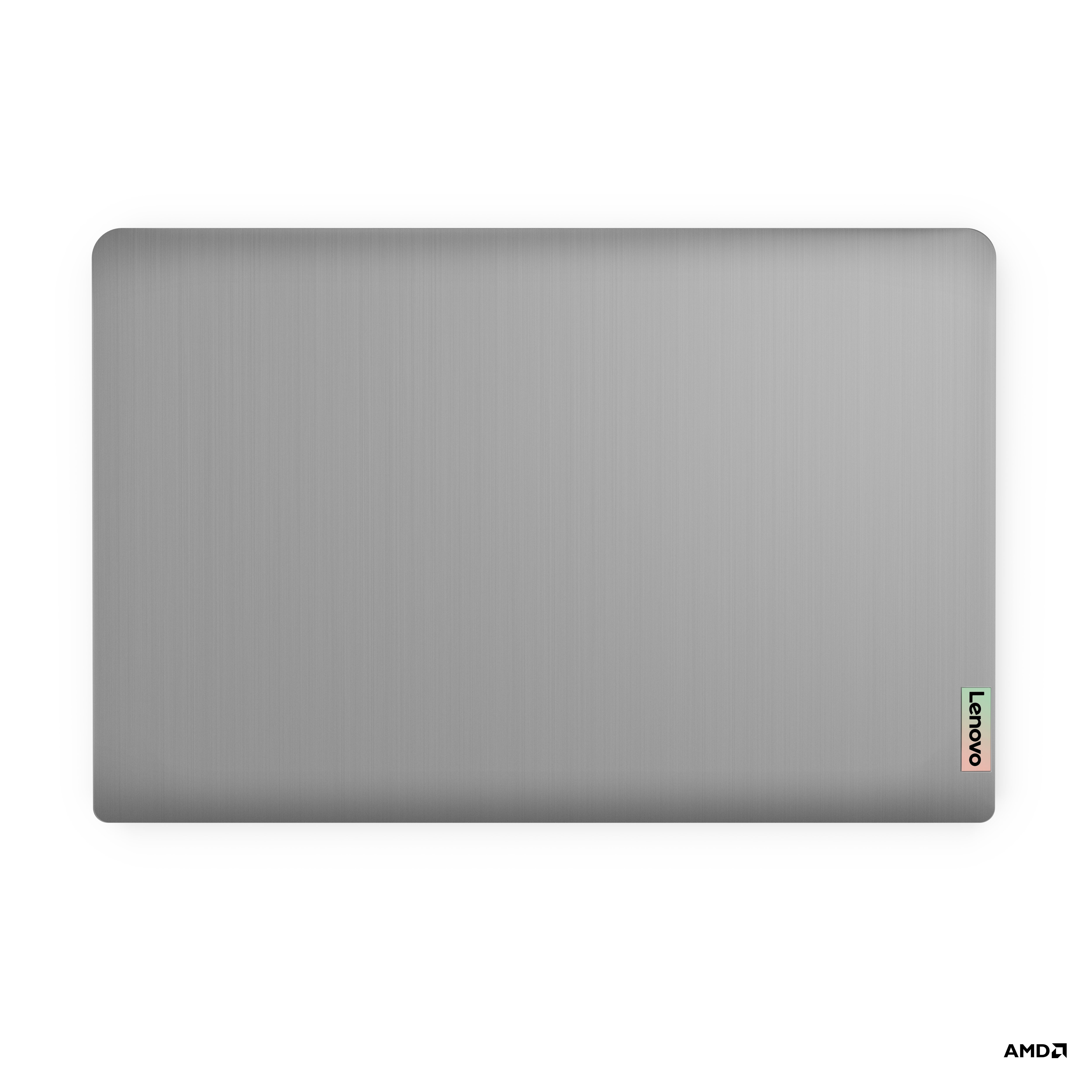 Gri Lenovo dizüstü bilgisayar açık, sonbahar yaprakları ile köprüde bir kişi.