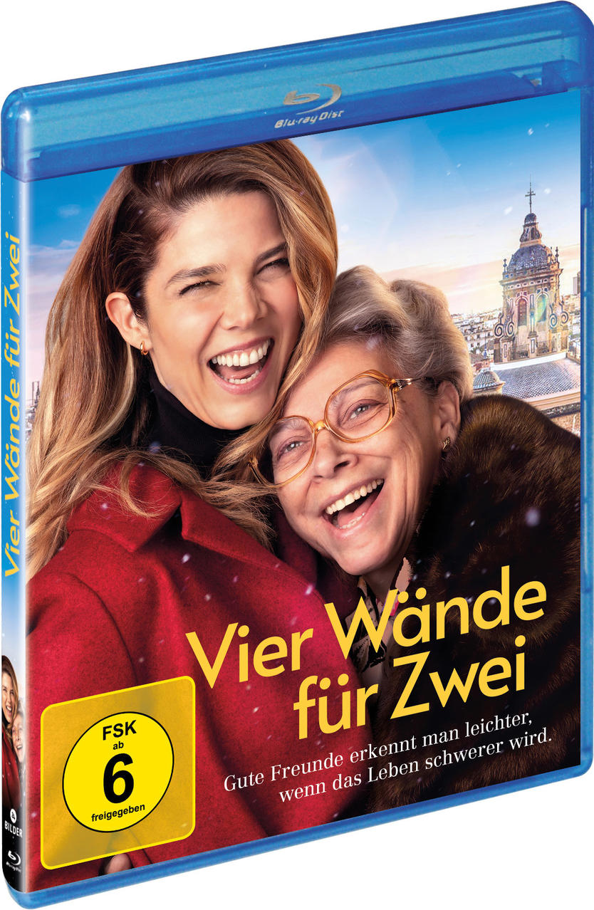 Blu-ray-Filmhülle mit zwei lächelnden Frauen und dem Filmtitel.