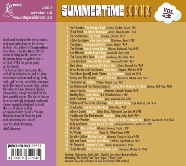 VARIOUS - Summertime Scorchers Vol.3  - (CD)