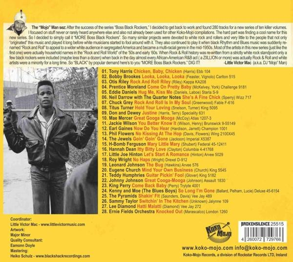 VARIOUS - More Boss Black Rockers Vol.1 - Guitar Pickin' Foo  - (CD)