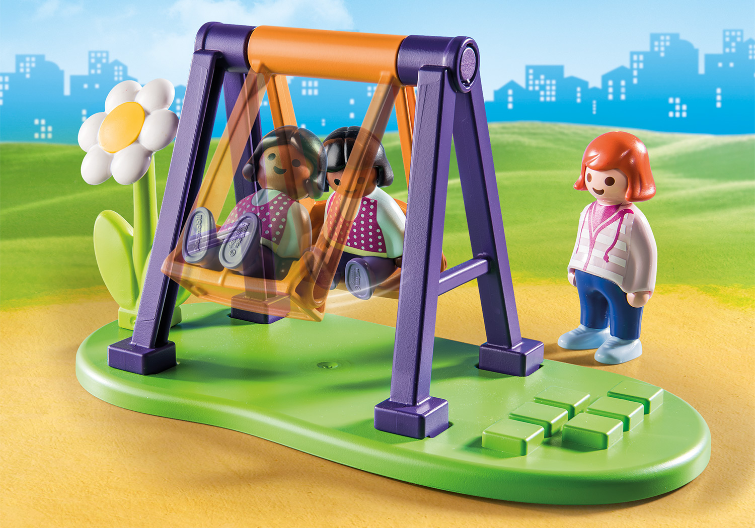 PLAYMOBIL 71157 Spielplatz Spielset, Mehrfarbig