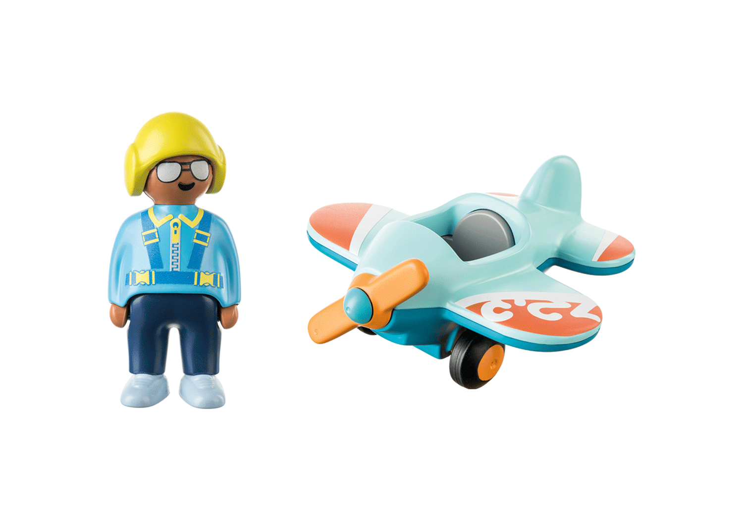 PLAYMOBIL 71559 Flugzeug Spielset, Mehrfarbig