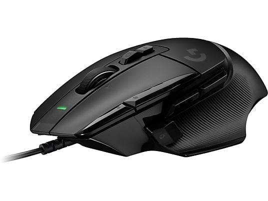 LOGITECH G502 X - Gaming Maus, Kabelgebunden, Optisch mit Leuchtdioden, 25600 dpi, Schwarz