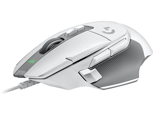 LOGITECH G502 X - Mouse per gaming, Connessione con cavo, Ottica con LED, 25600 dpi, Bianco
