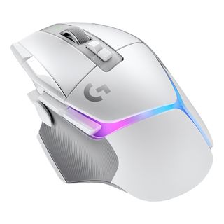 LOGITECH G502 X PLUS - Mouse per gaming, Senza cavi, Ottica con LED, 25600 dpi, Bianco