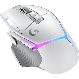 LOGITECH G502 X PLUS - Mouse per gaming, Senza cavi, Ottica con LED, 25600 dpi, Bianco
