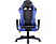 IRIS GCH201 Gaming szék, fekete-kék (GCH201BK)